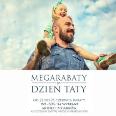 Banner W. Śliwińscy – Akcja Megarabaty na Dzień Taty